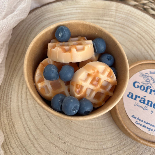 Gofres con Arándanos