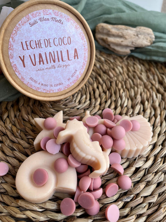 Wax melts Leche de Coco y Vainilla