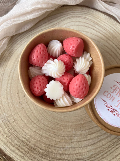 Wax melts Fresas con nata