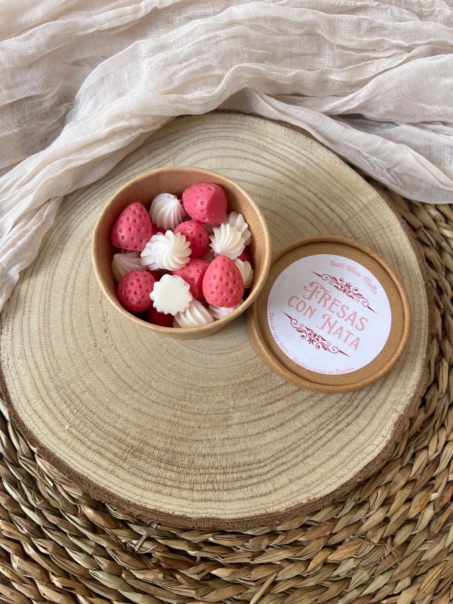 Wax melts Fresas con nata