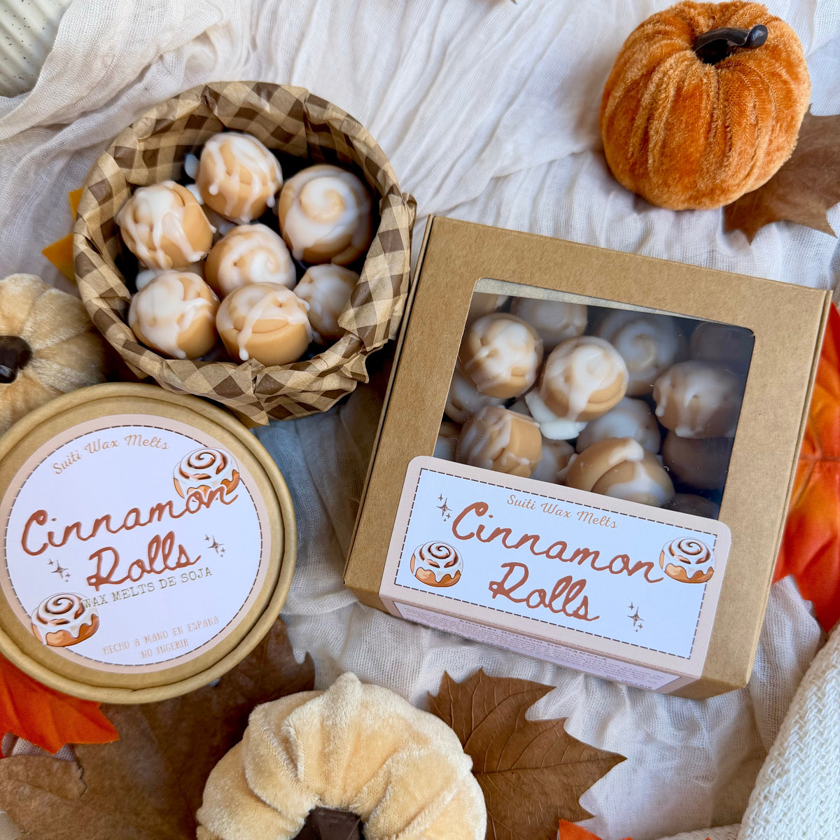 Cinnamon rolls | Wax melts rollos de canela