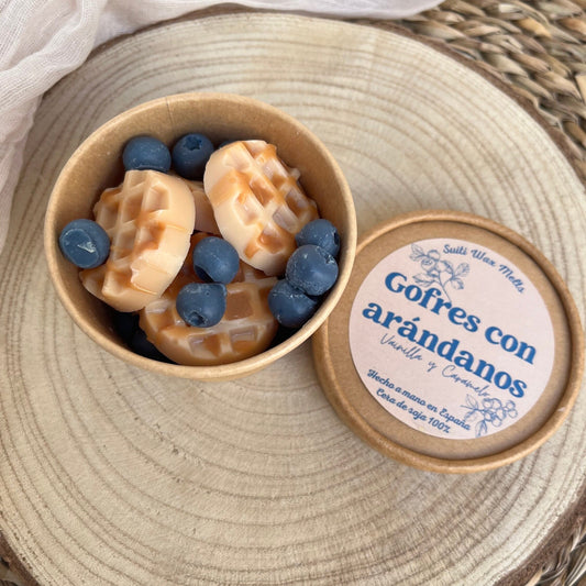 Wax Melts Gofres con Arándanos