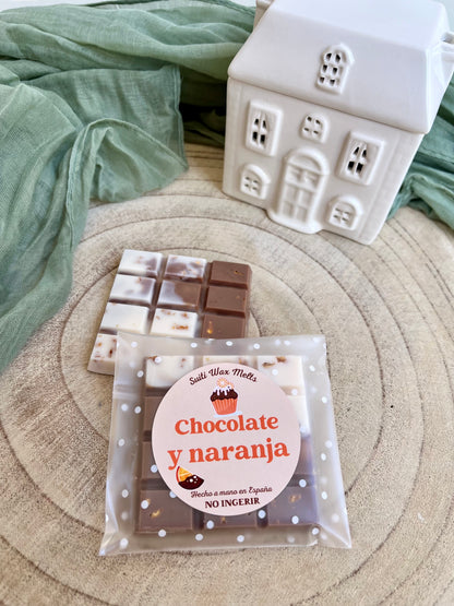 Snap Bar Chocolate con Naranja