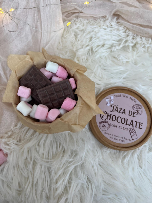 Wax Melts Chocolate Caliente con Nubes