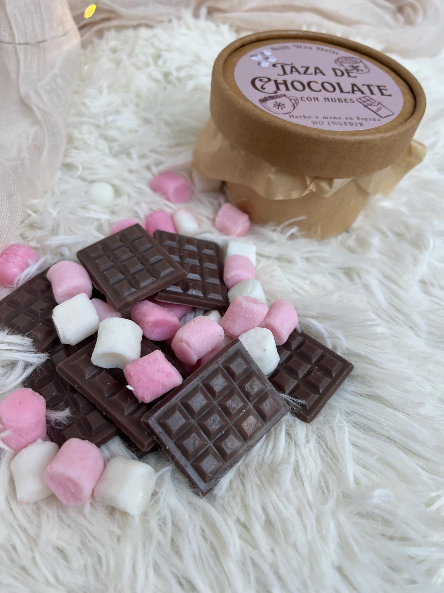 Wax Melts Chocolate Caliente con Nubes