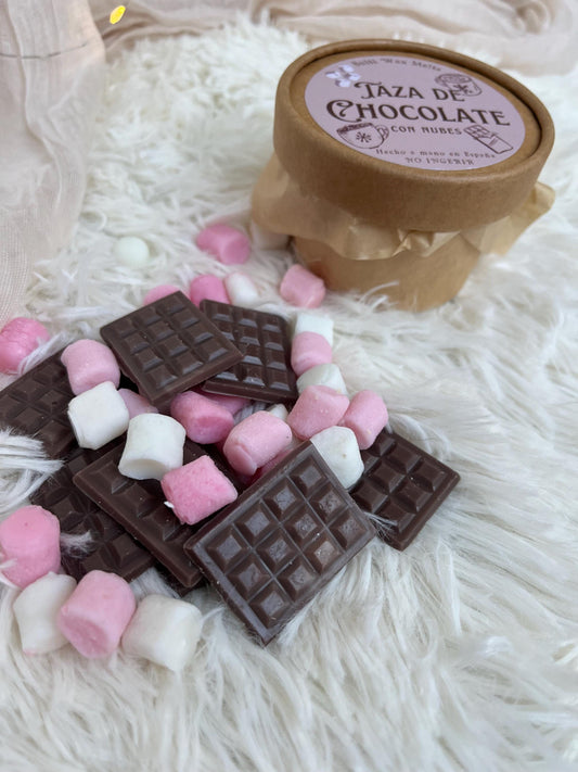 Wax Melts Chocolate Caliente con Nubes