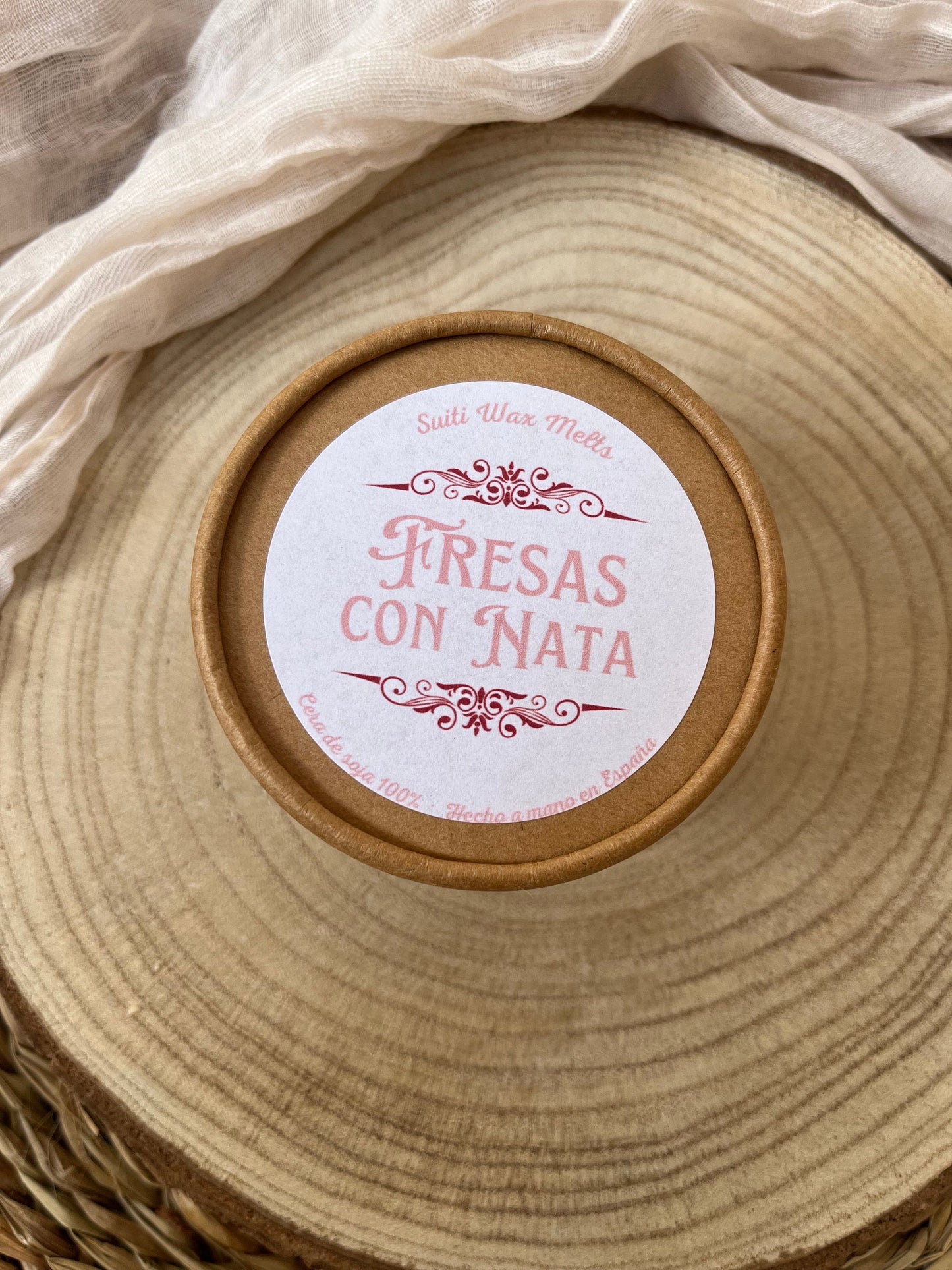 Wax melts Fresas con nata