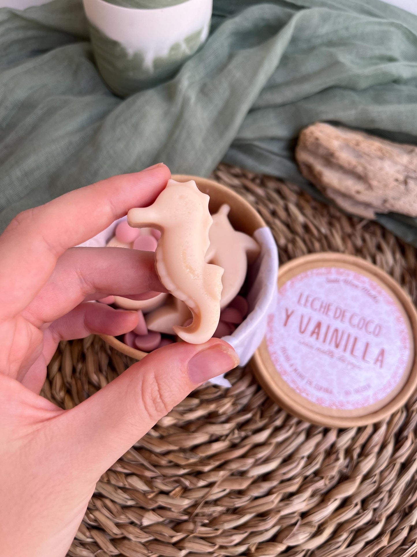Wax melts Leche de Coco y Vainilla