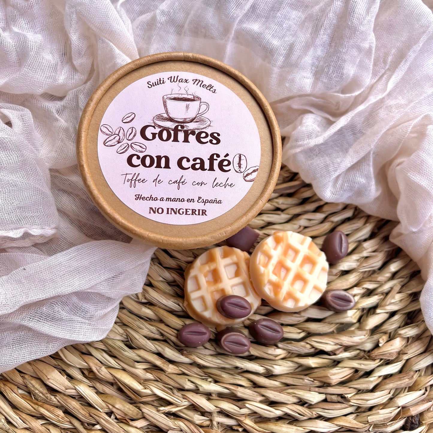 Wax melts Gofres con Café
