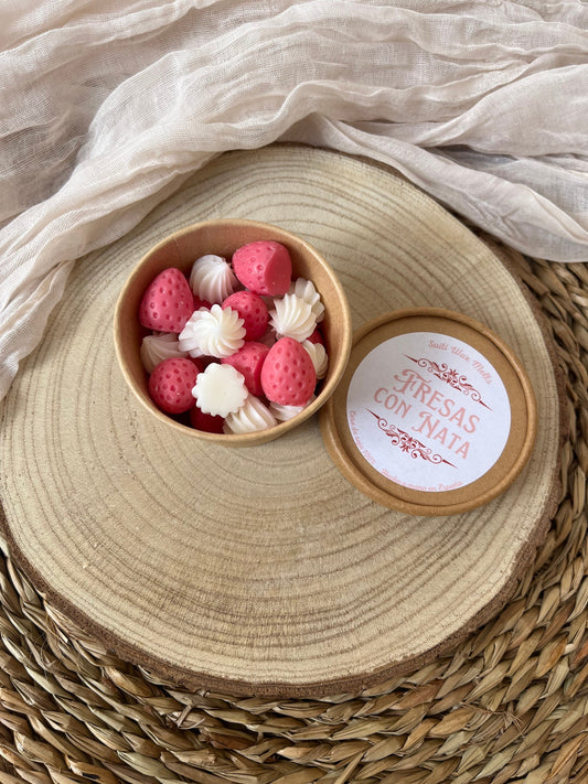 Wax melts Fresas con nata